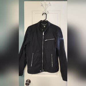 Diesel Men's Black Jacket Medium